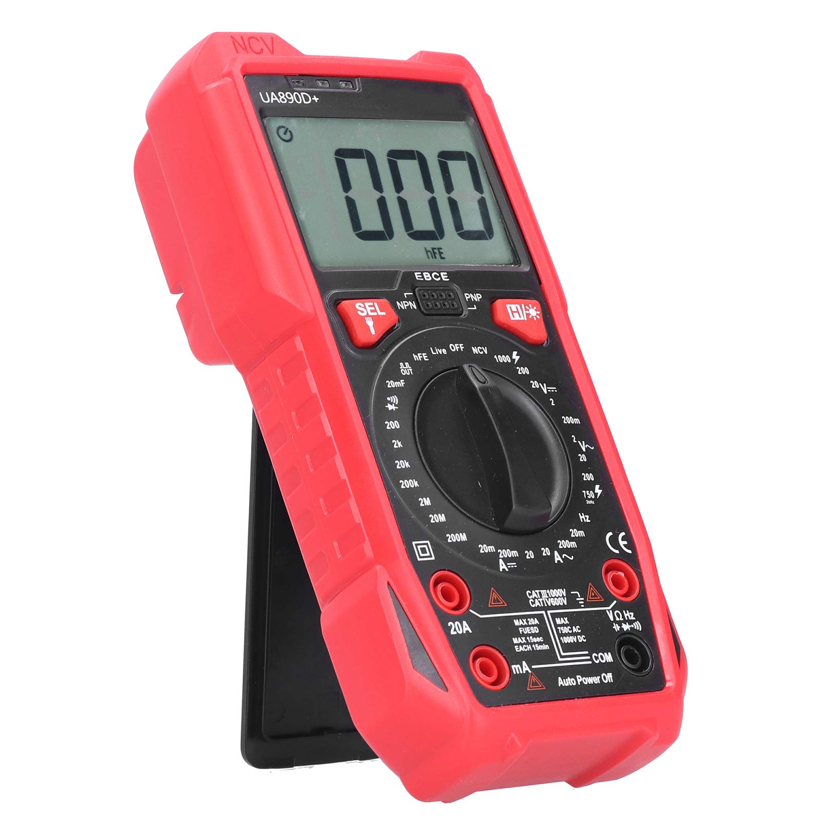 Multimètre Numérique UA890d test circuit imprimé et résistance capacité - 7