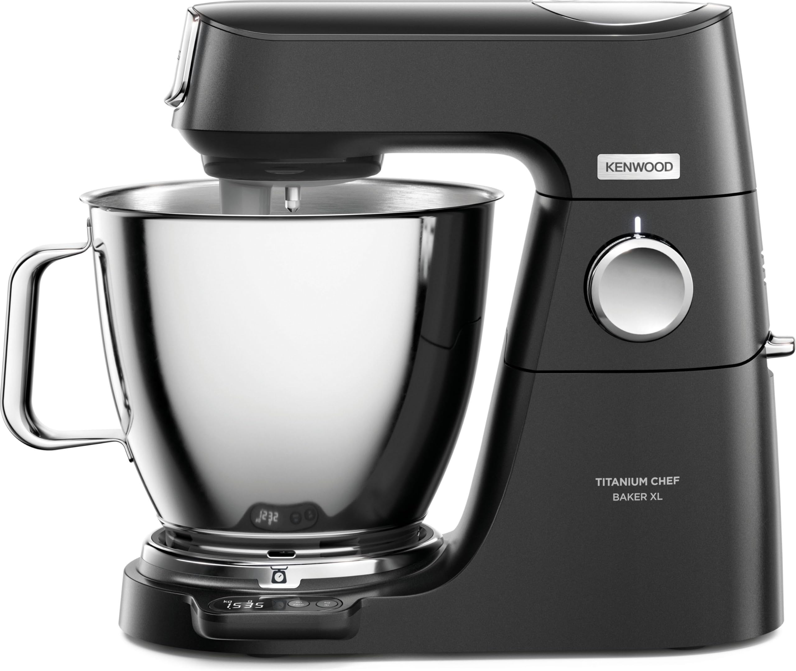 Kenwood Titanium Chef Baker XL - 2 Schalen, 7 Liter & 5 Liter, 1200 W, Schwarz