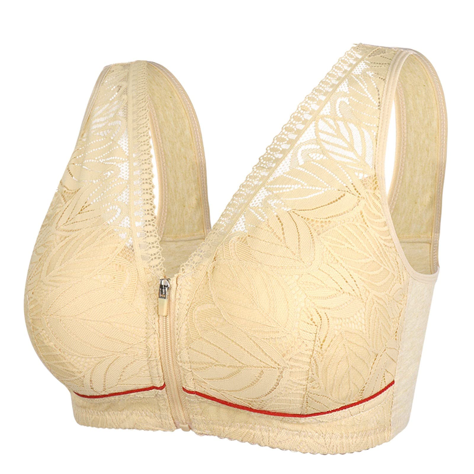 32Gg Sports Bra Womens Lace Bra Chain Bra Pink Minimiser Bra Backless Stick Underwired Bra 5XL Front Fastening Bra 44F