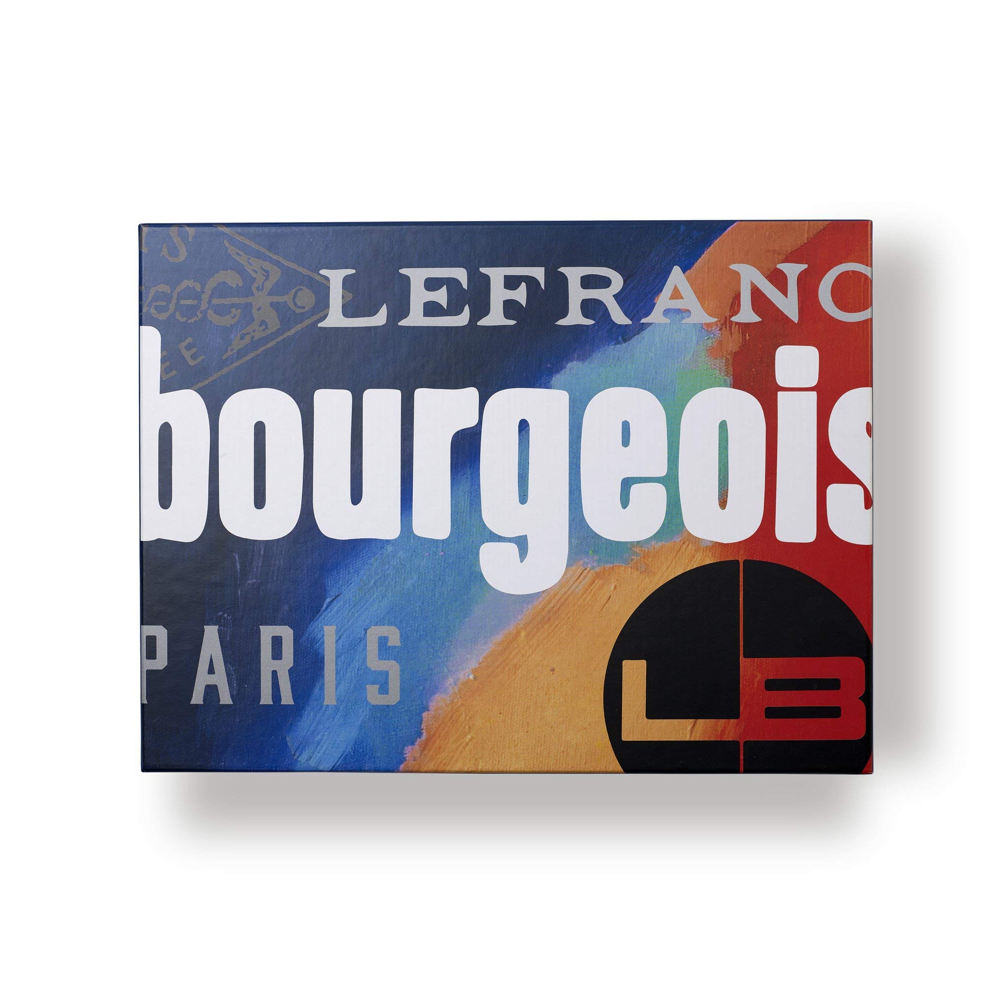 Lefranc Bourgeois Set de pintura acrílica, Multicolor, 5 tubos x80ml + 1 gel x 120 ml + 1 pincel + 1 delantal