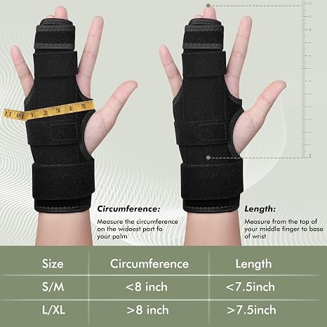 Trigger Finger Splint, Double Finger Brace