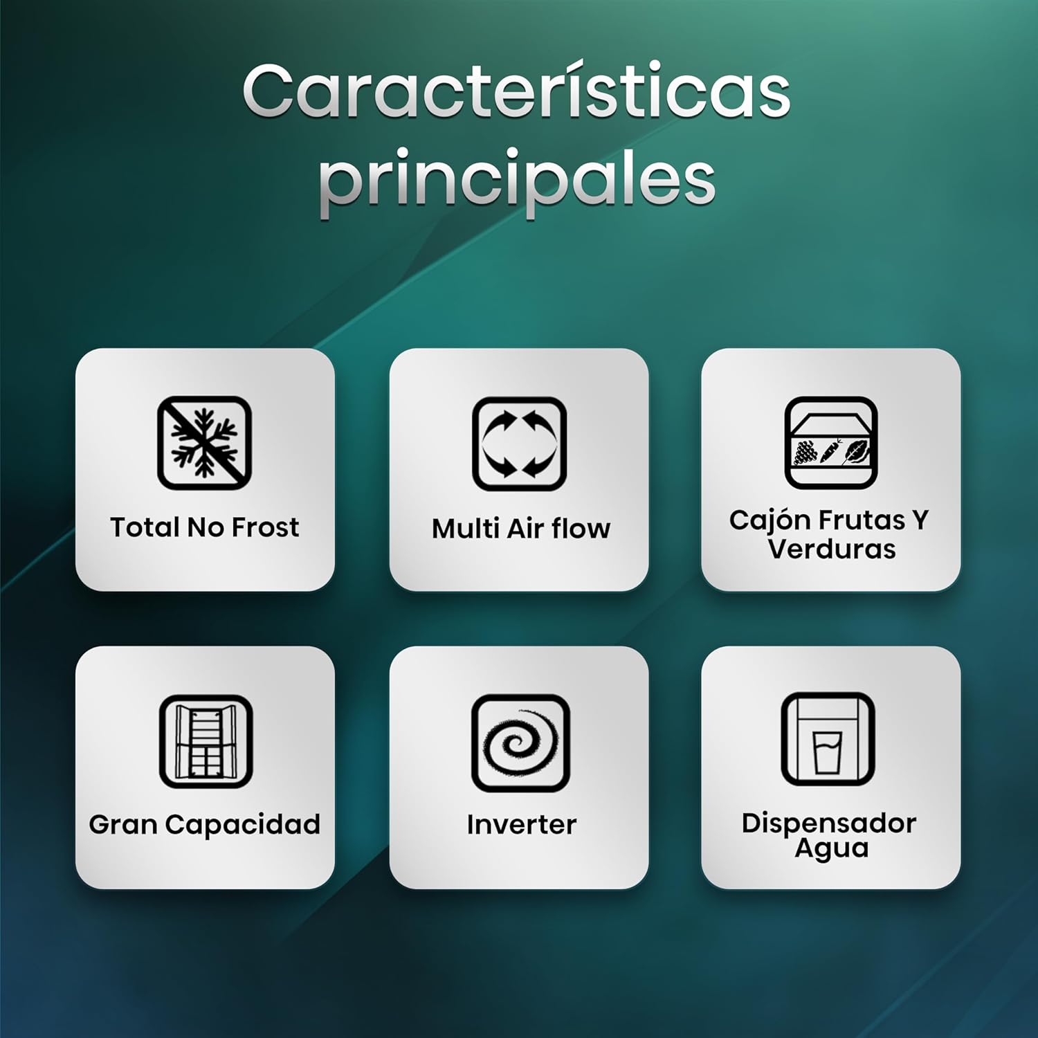 Hisense Refrigerator Key Features Icons