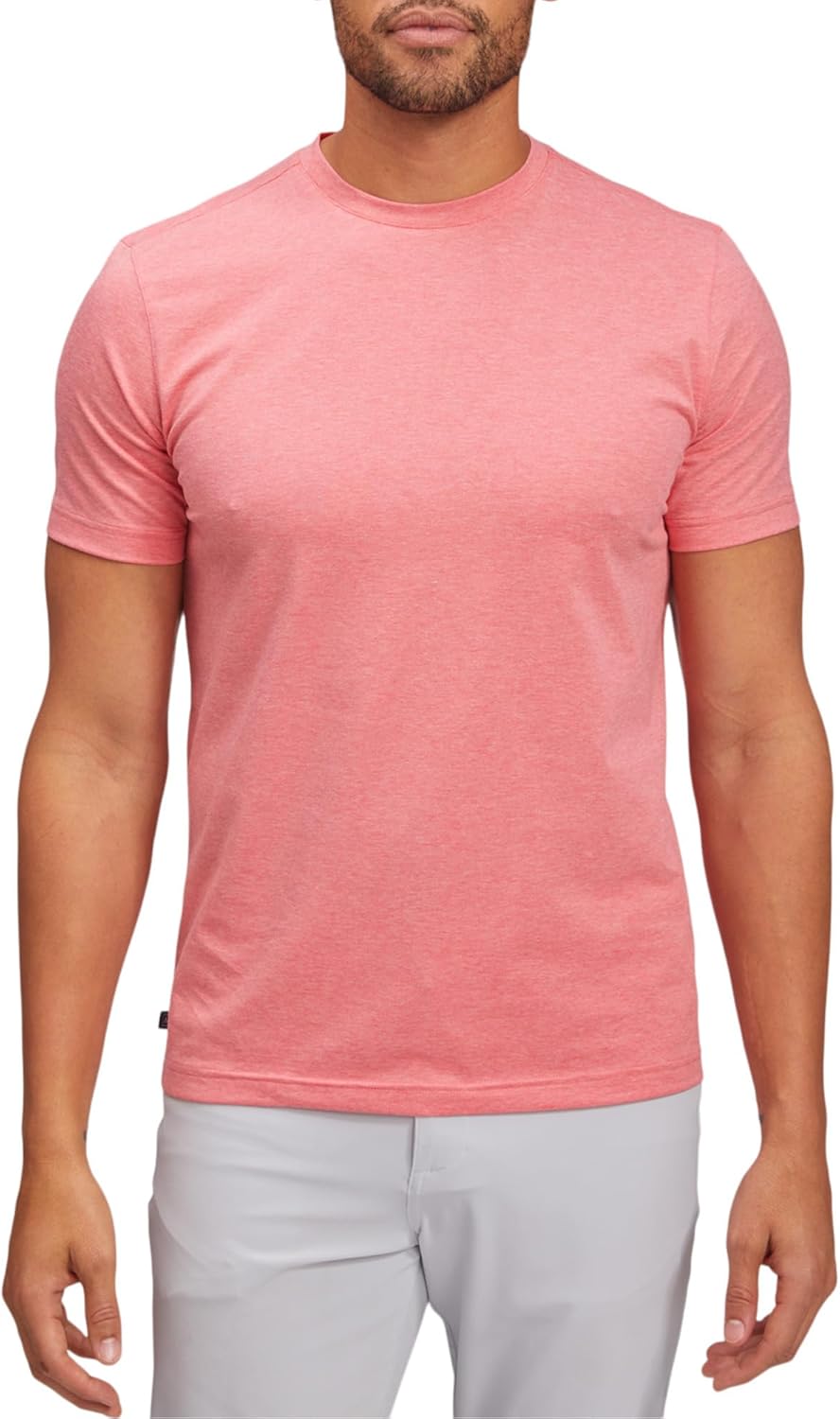Mizzen+Main Men's Performance Short-Sleeve T-Shirt with 4-Way Stretch - Quick Dry, Wrinkle-Resistant & Lightweight - Trim Fit