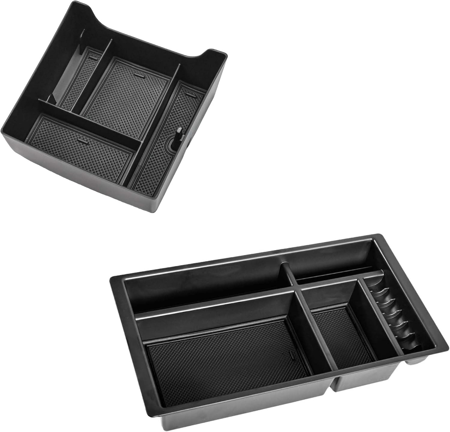 Center Console Electric Navigation Screen Rear Tray and Center Console Organizer Compatible with 2015-2020 Chevy Suburban/Tahoe and 2015-2020 GMC Yukon Accessories