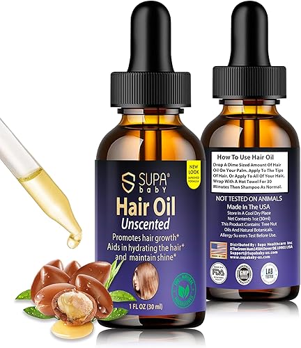 Hair Growth Oil – Safe Alternative to Minoxidil, Clinically Researched 9-Plant B