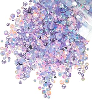 qiipii Diamantes de imitación de resina para ...