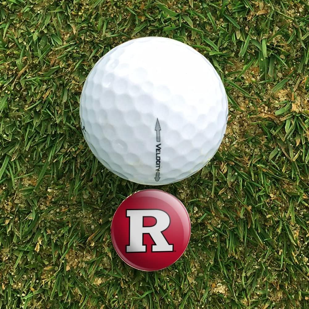 review GRAPHICS & MORE Rutgers Scarlet Knights Logo Golf Hat Clip with Magnetic Ball Marker