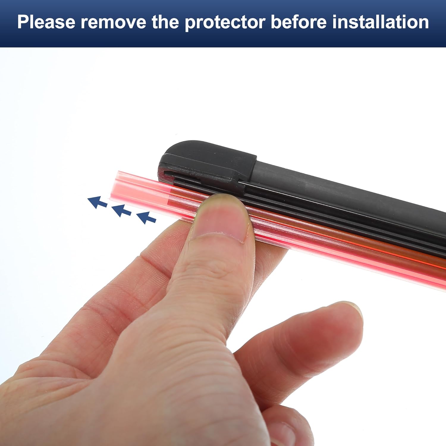 X AUTOHAUX 1 Pair 24"+22" Front Windshield Wiper Blade for Volvo XC90 04-15 Replacement Set with Upgraded Stability All Weather Pinch-Tab, Not J/U Hook