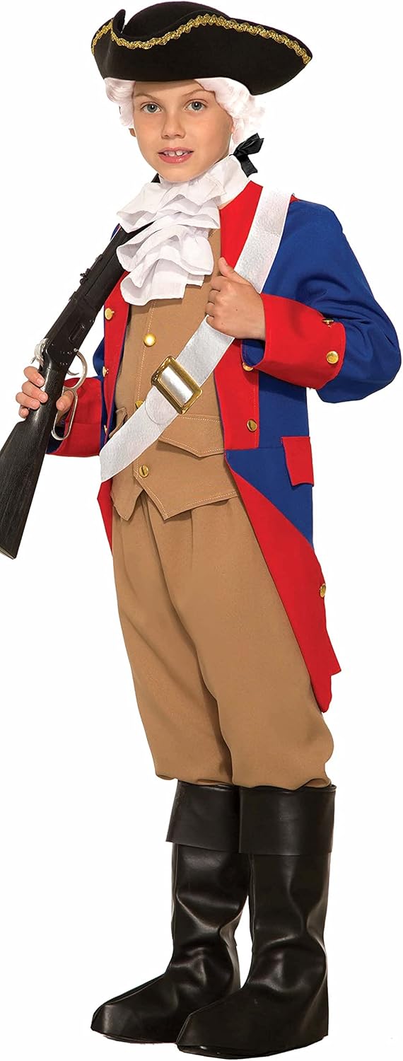 Rubies Patriotic Soldier Costume for Kids, Boy's Large