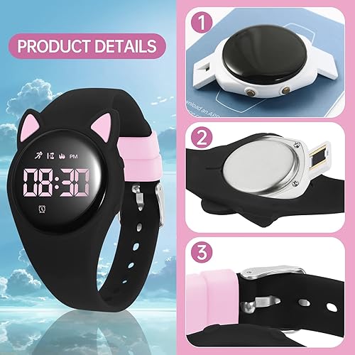 Miniatura 5 de Kids Watch, Digital Watch, Sport Watch with Alarm Clock, Stopwatch, Waterproof Fitness Tracker with No App for Ages 5-12 Children