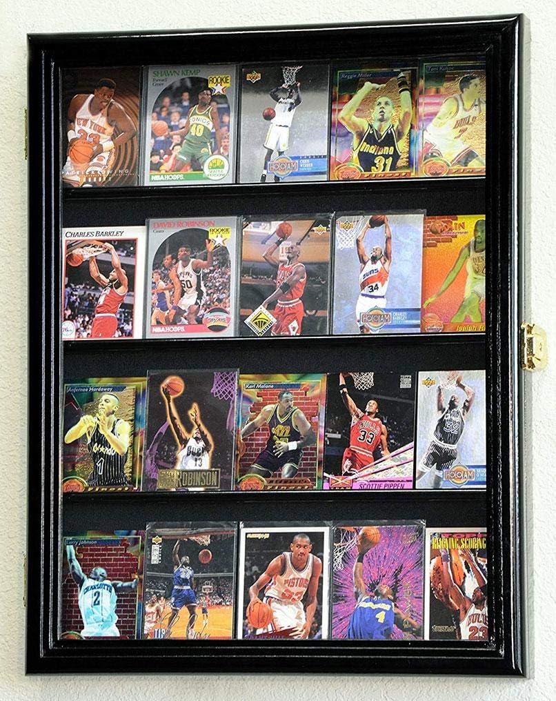 20 Sport Cards Collectible Card Display Case Holder
