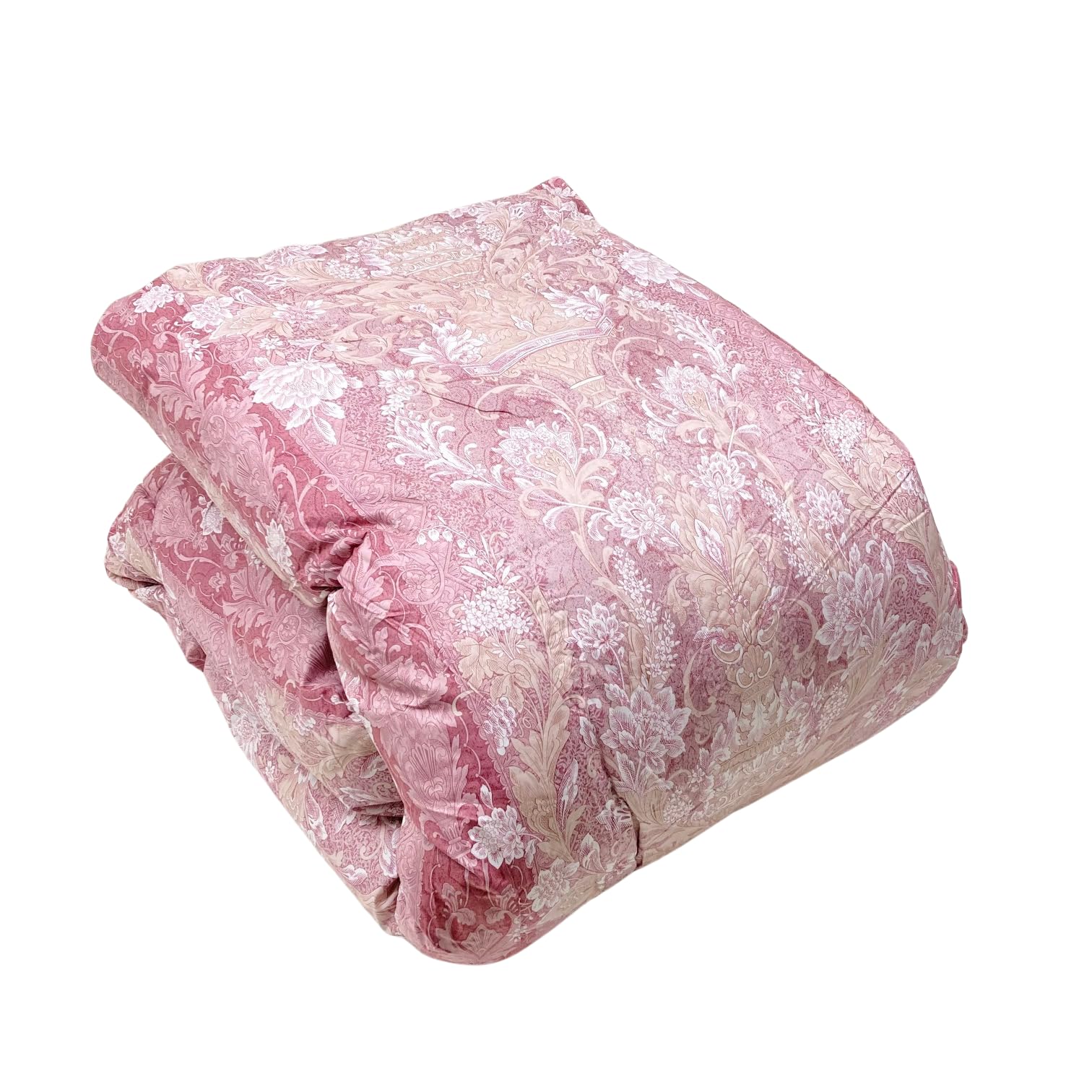 羽毛布団 シングル ポーランド産ホワイトマザーグース 大増量 25883ピンク 羽毛布団 二層式 シングル ポーランド産ホワイトマザーグース95