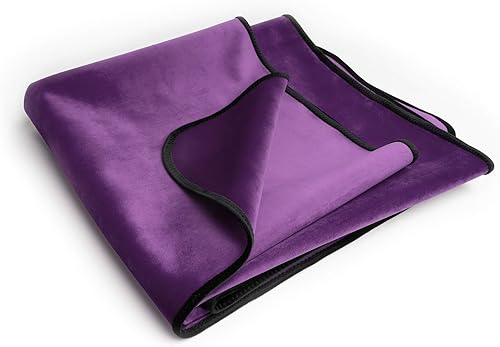 Miniatura 2 de Avana Manta impermeable  Protector para personas y mascotas  Barrera de humedad a prueba de fugas, tamaño regular, microterciopelo morado