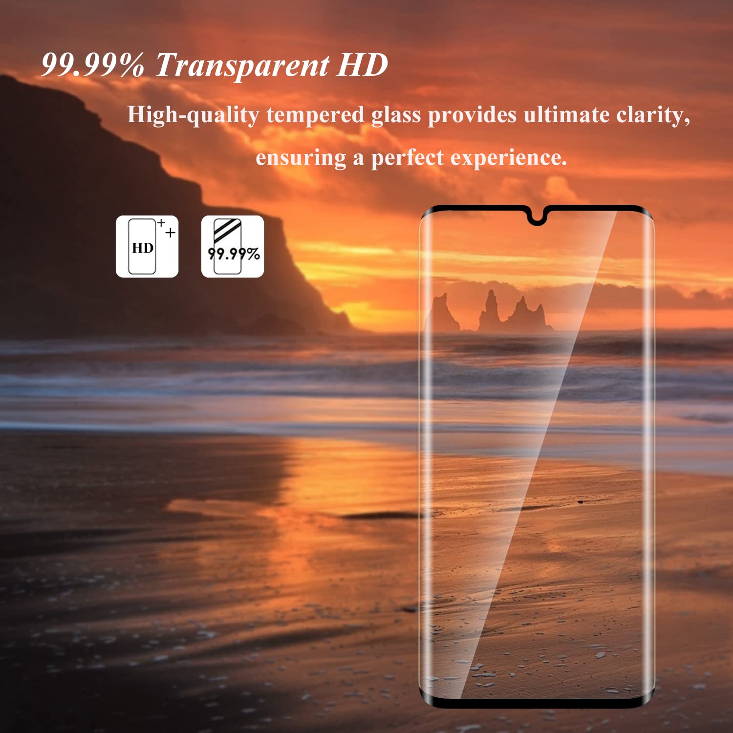FWKDWHPH 3 Pezzi Vetro Temperato per Xiaomi Mi Note 10/Note 10 PRO/Note 10 Lite,3D Full Coverage,Durezza 9H,Anti Graffio,Senza Bolle,HD Pellicola Protettiva