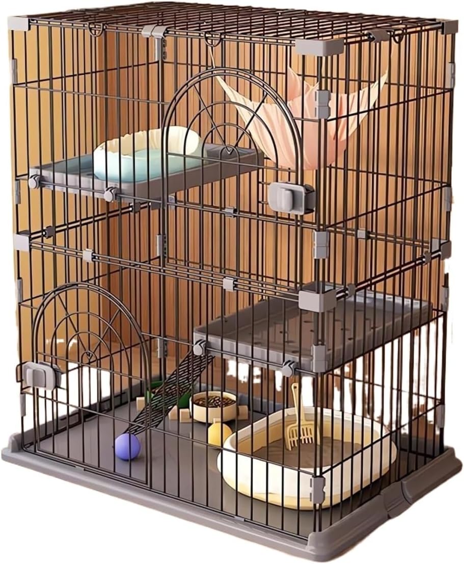 Practical Indoor Cat Enclosures, Artificial Pet Cages, Suitable for Small Indoor Pet Cats and Dogs