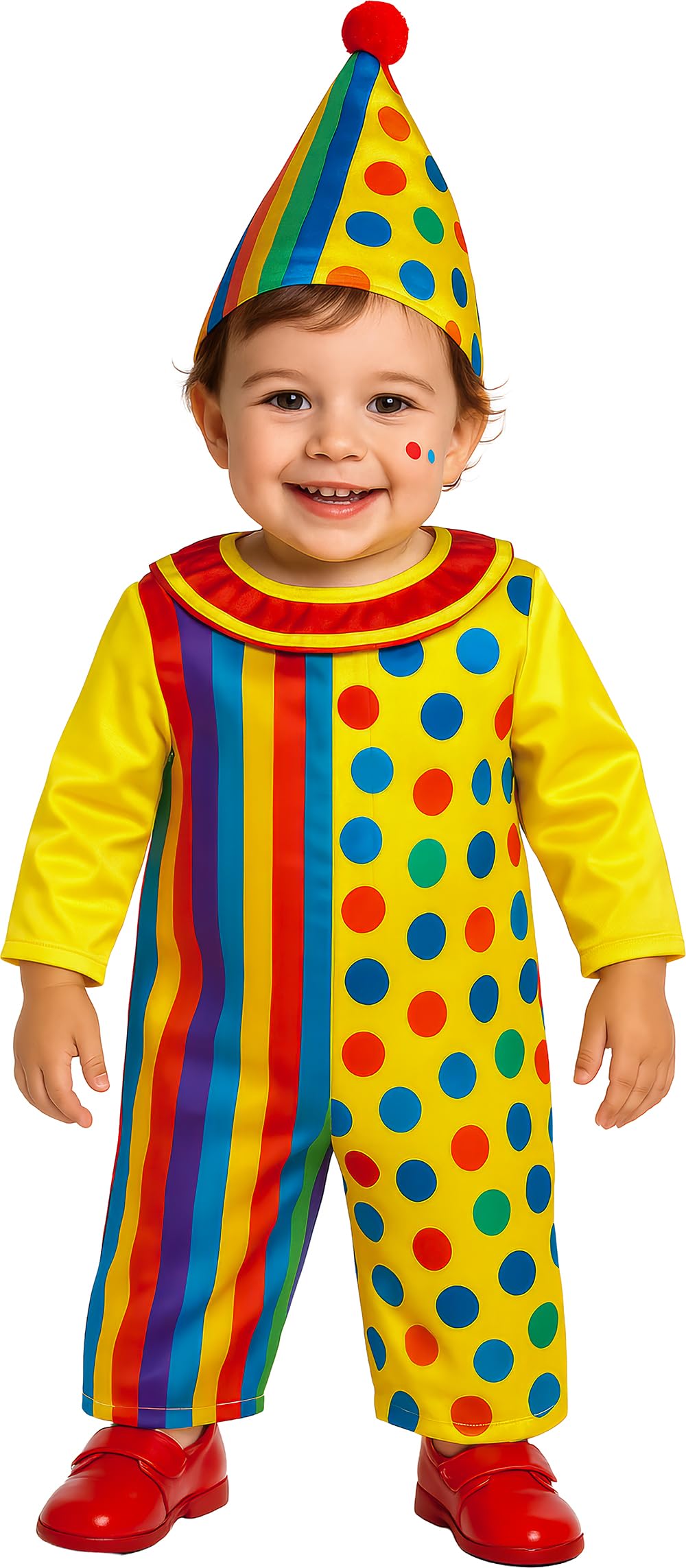 FIESTAS GUIRCA Clown costume baby