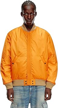 【美品】 DIESEL ボンバージャケット フェード 黄色 キャメル Amazon.co.jp: [Diesel] [ディーゼル] メンズ ボンバージャケット エン