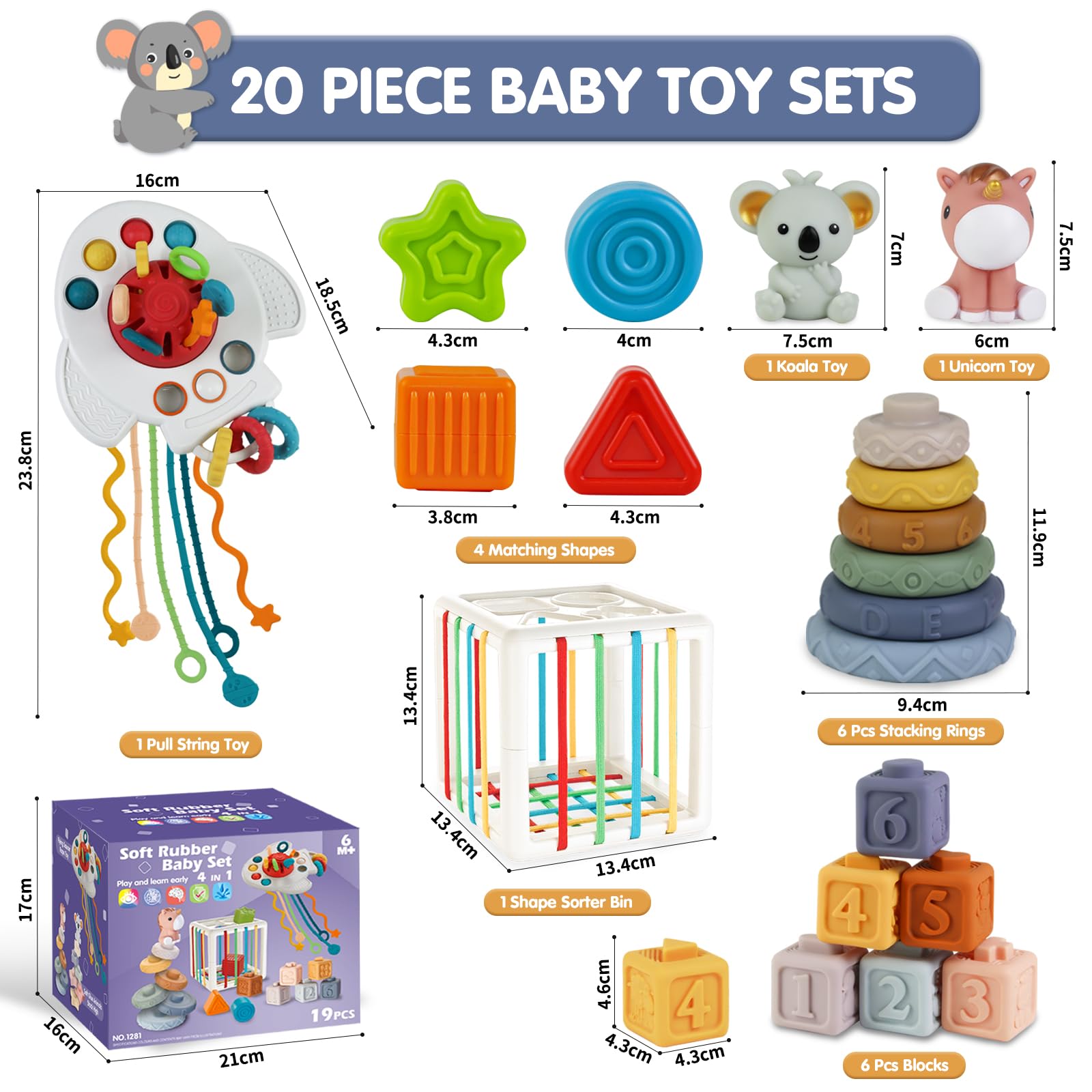 SpringFlower Musical Learning House – Montessori Toy For 1-3 Year Old Girls, Educational Baby Toy With Sounds & Lights
