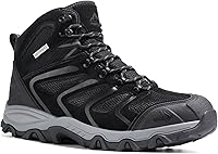 Vista 4 de NORTIV 8 - Botas de senderismo para hombre, impermeables, ligeras, para exteriores, mochileros, senderismo