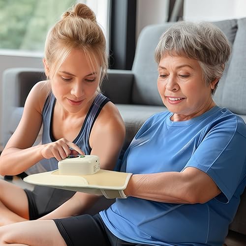 Miniatura 9 de Comfytemp Masajeador de manos con calor y compresión, regalo de cumpleaños para papá, mamá, hombres y mujeres, guante térmico portátil para dedos,