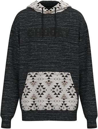 Lock-Up Black/ Aztec w/ Black Logo Hoody