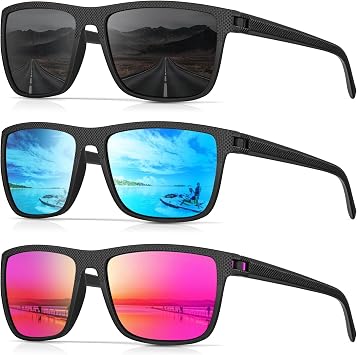 Sunglasses-Men Polarized Mens Sunglasses Classic Women Sun Glasses UV Protection for Fishing Driving Golf