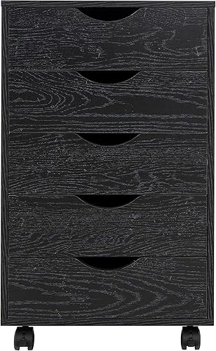 Miniatura 10 de Naomi Home Archivador de almacenamiento de oficina de 7 cajones, archivadores de almacenamiento debajo del escritorio para oficina en casa, gabinete