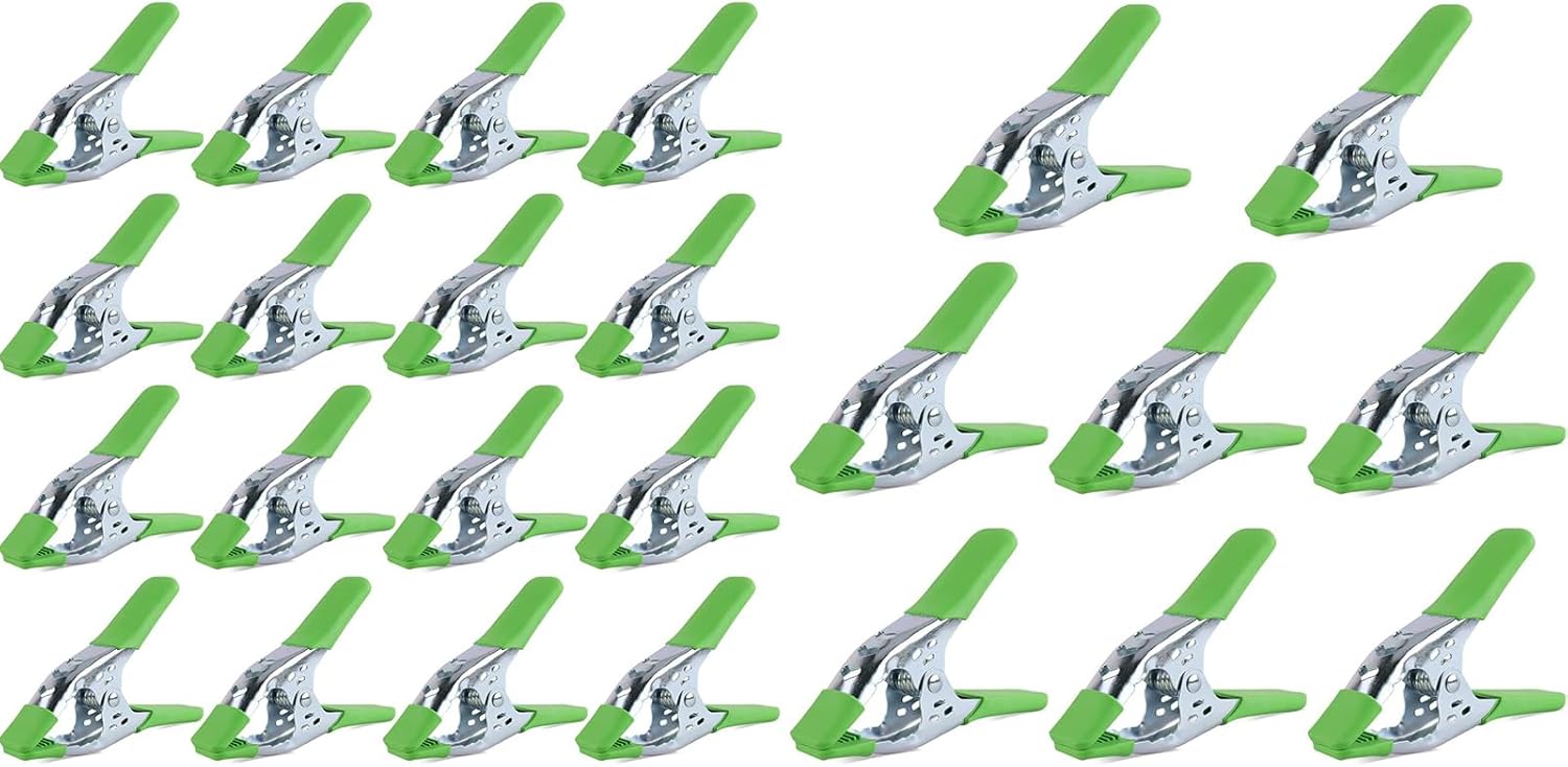 Bundled Products-2 Items: 16PCS & 8PCS 6" Spring Clamps