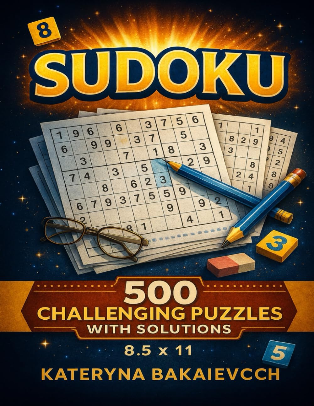 Sudoku Challenge - 500 Hard Puzzles