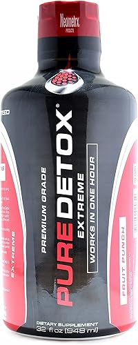 Neometrx - Bebida desintoxicante de fuerza extrema para el mismo día, sabor a ponche de frutas, 32 onzas líquidas
