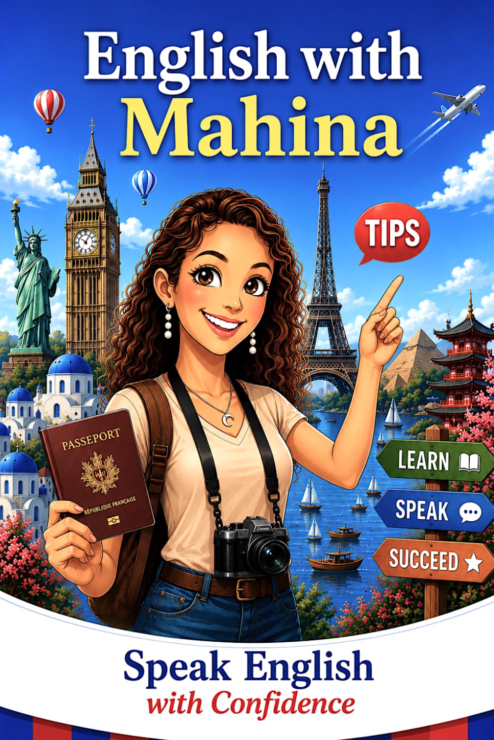 English with Mahina - Tips to Speak English with Confidence: Easy Grammar, Pronunciation, Vocabulary, Travel English and Real-Life Conversations