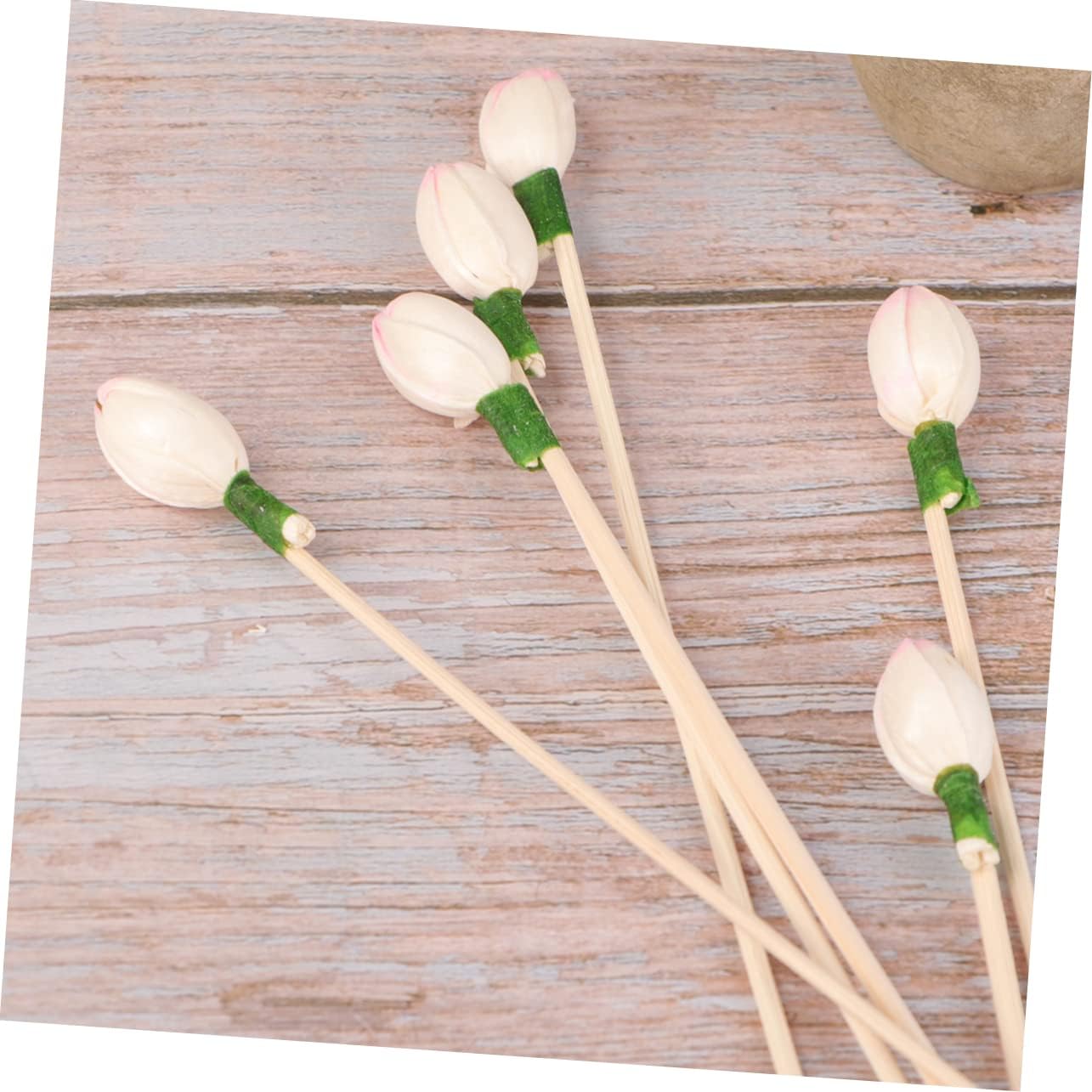 10pcs Flower Shape Reed Diffuser Sticks for Home Fragrance Decor