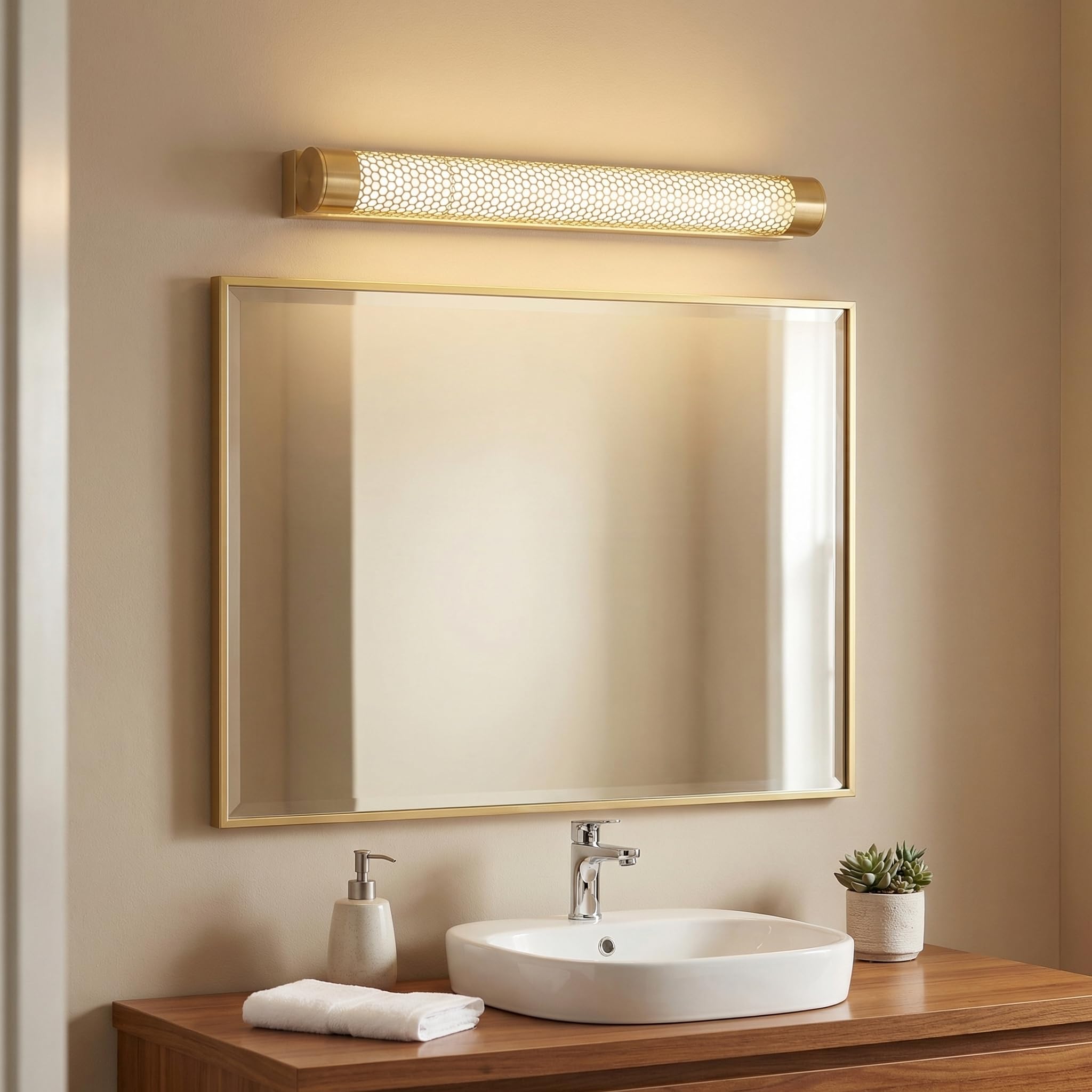 Proudome LED Vanity Light | Decorative Wall Lamp for Bathroom, Dressing Room, Mirror & Picture | Modern Indoor LED Wall Light for Grooming & Makeup 1