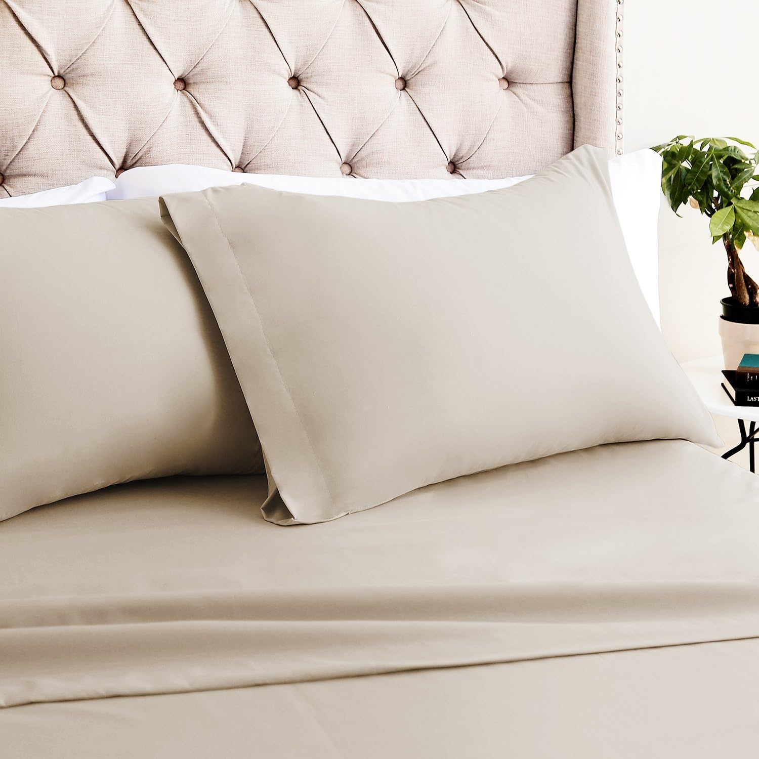 Luxor Linens Bamboo Cal King Sheets 4pc Set (2