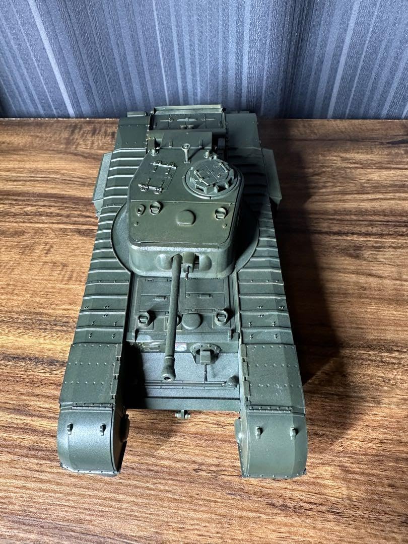ガルパン　チャーチル歩兵戦車 聖グロリアーナ仕様　完成品 週刊 ガールズ＆パンツァー Mk.IV歩兵戦車 チャーチルMk.VIIをつくる