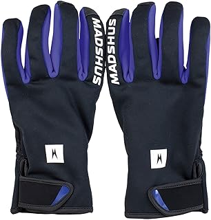 Madshus Guantes Unisex para Adultos, Color Negro y Azul, 18F4203, 7