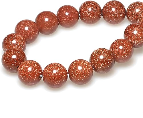 Miniatura 143 de MJDCB Natural Multicolor Volcanic Lava Stone Round Loose Stone Beads DIY for Jewelry Bracelet Making 15" (6mm, White)