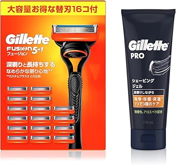 Amazon.co.jp: Gillette(ジレット): フュージョン5+1