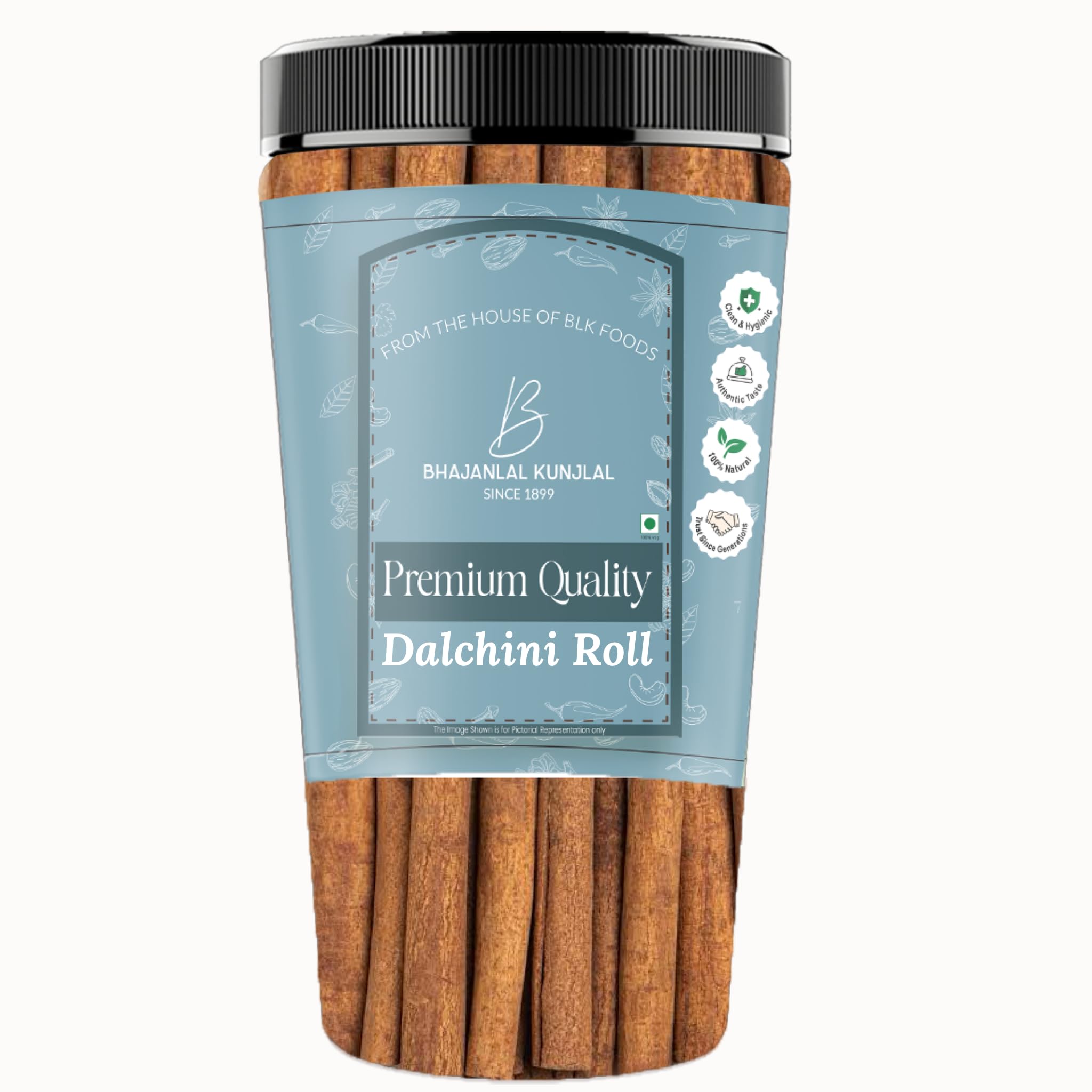 Bhajanlal Kunjlal Cinnamon Roll (Dalchini) | Dalchini Cassia Roll 100g (B0CVSG9Z2Q) Amazon Price History, Amazon Price Tracker