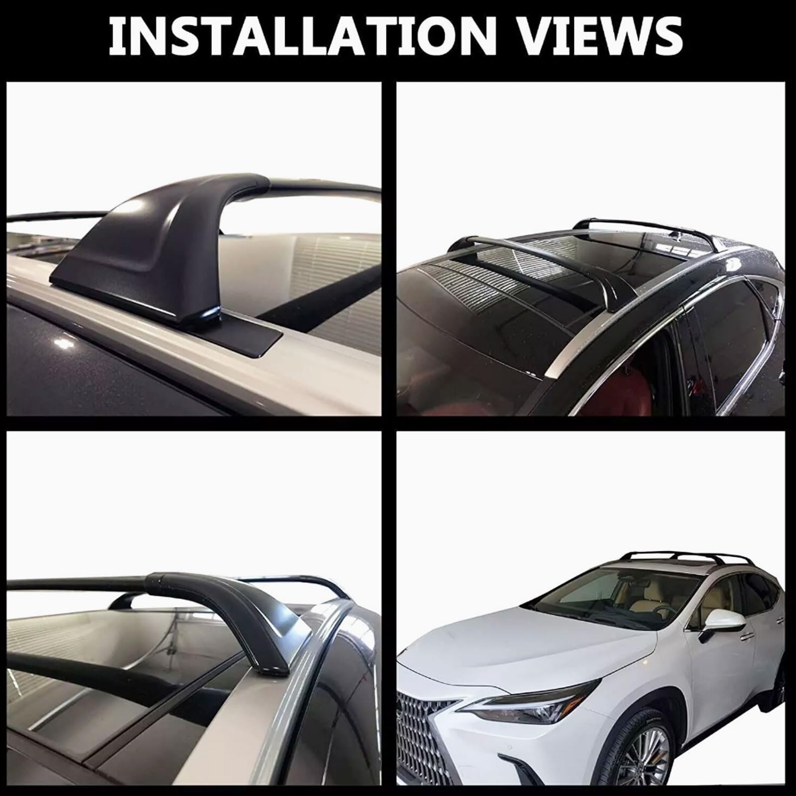 Lexus Rx 350 Roof Rack Cross Bars 2Pcs Roof Rail Racks Cross Bar