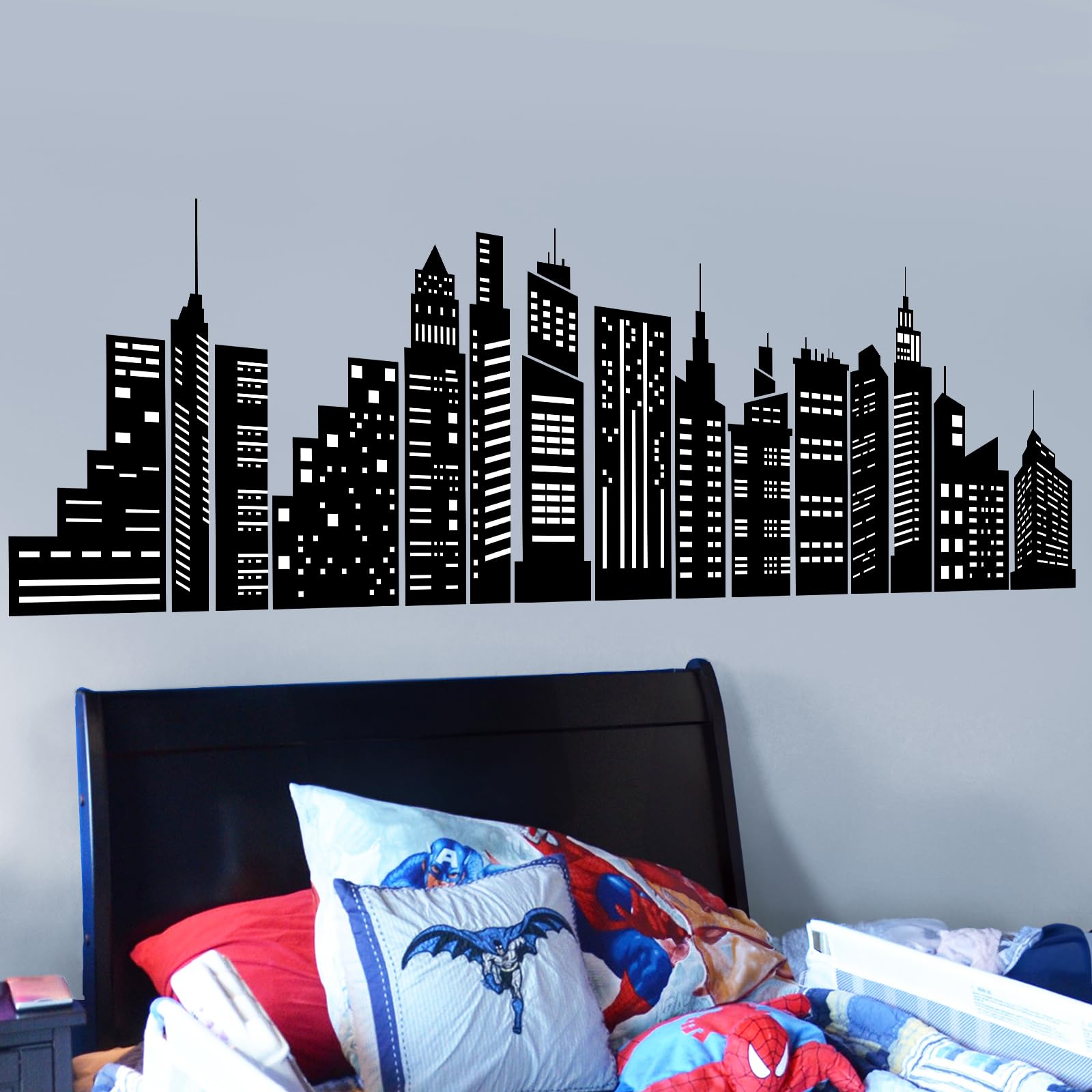 Autocollant Décalque Vinyl Brooklyn - Skyline Et Monuments - Découpe Die-Cut