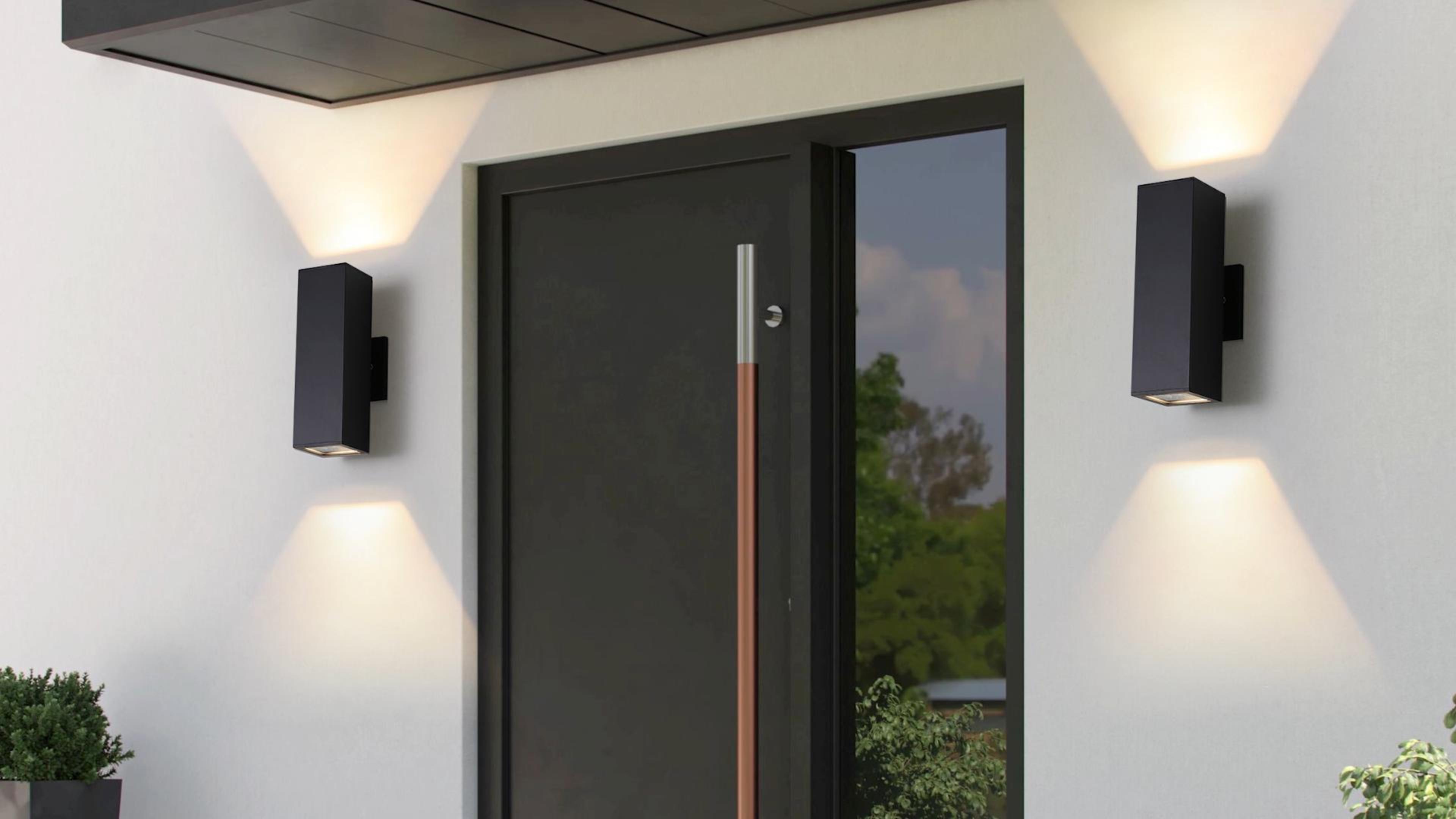 朔夜　0628 zeyu Large Outdoor Wall Light Fixtures, 28 Inch Modern