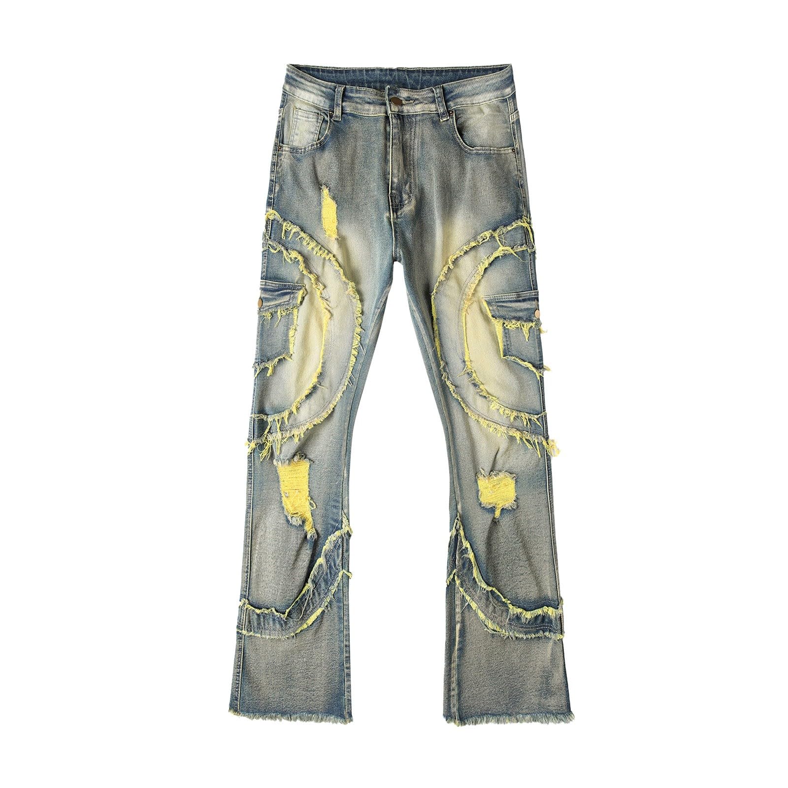Genérico Pantalones Hombre Vaqueros,Vaqueros Ajustados Y EláSticos para Hombre para Uso Informal CóModos Pantalones Vaqueros CóNicos De Tiro Medio Camisetas Y Tops