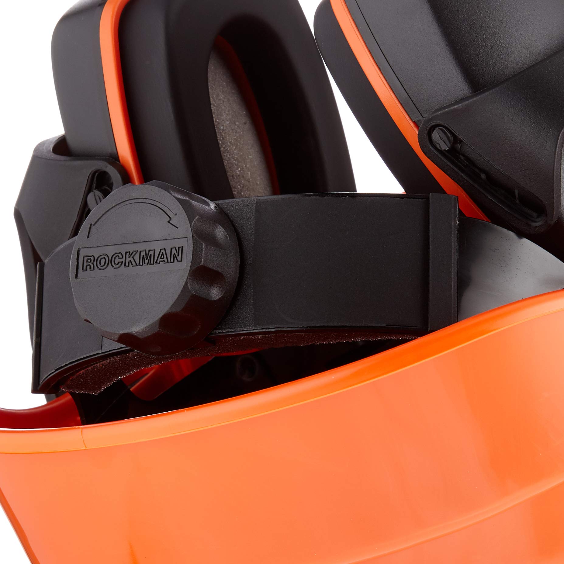 Ratioparts Rockman 2704 FWD - Casco Forestal KWF Profesional, Red de Acero Inoxidable, EN166, EN352