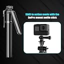 Kratos K19V2 Selfie Stick with Light 67 inch/1.7 M, 360° Rotation Handle for Anti Shake Shooting Tripod, Multifunctional Bluetooth Tripod for Mobile Phone Vlogging, Live Stream & Travel gallery image