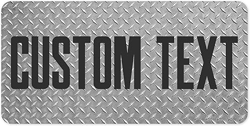 Miniatura 252 de Letrero Personalizado, Letrero de Calle Personalizado, 11 Colores de Fuente, 13 Estilos de Fuente, 4 Opciones de Agujeros, 22 Tamaños, 6x24 Madera