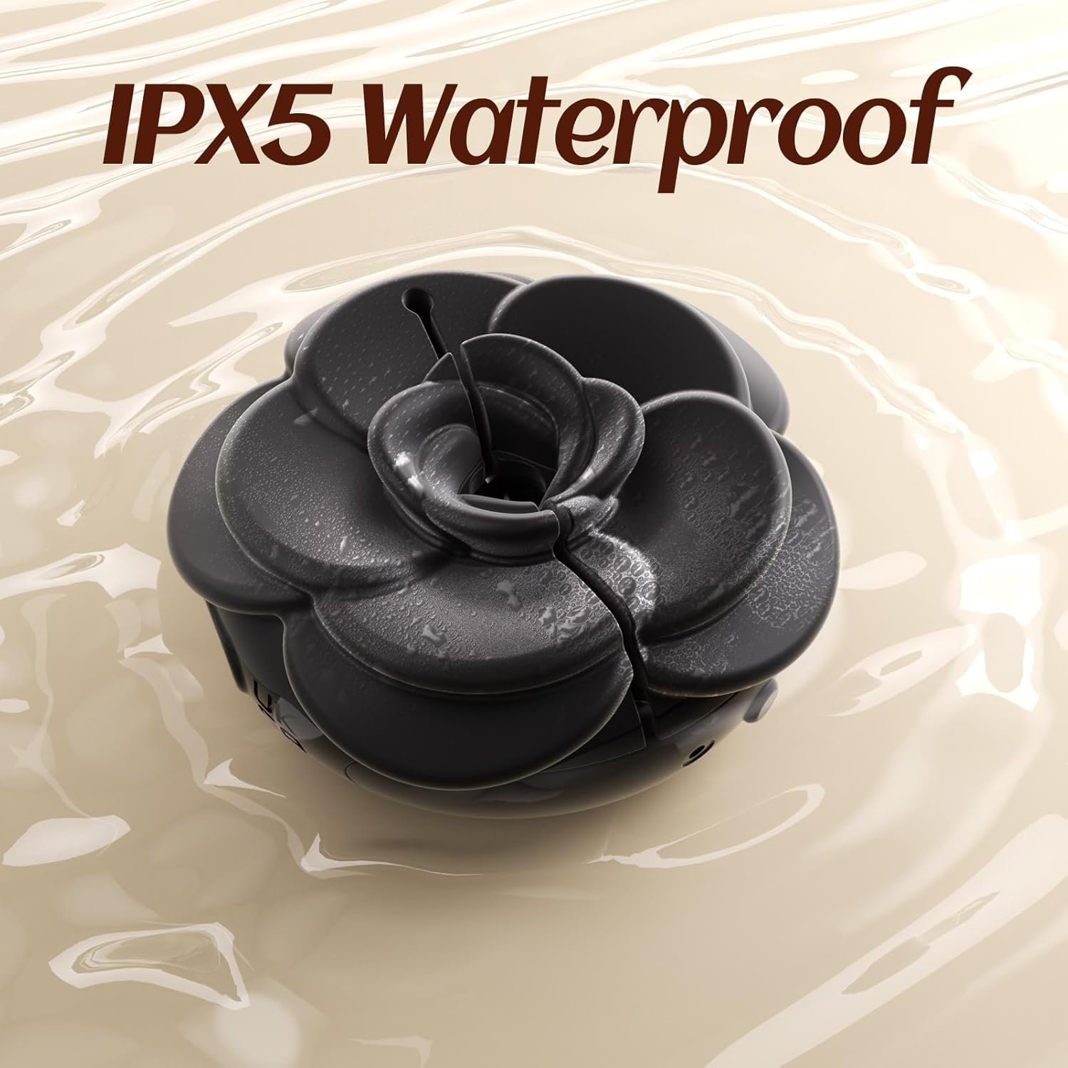 foshjay Nipple Toys Rose Toy - Nipple Clamps BDSM Toys with 9 Vibrating Modes Female Sex Toys 1 Pair Adult Toys for Women Silicone Nipple Vibrator Adjustable Couples Sex Toy: Black Rose