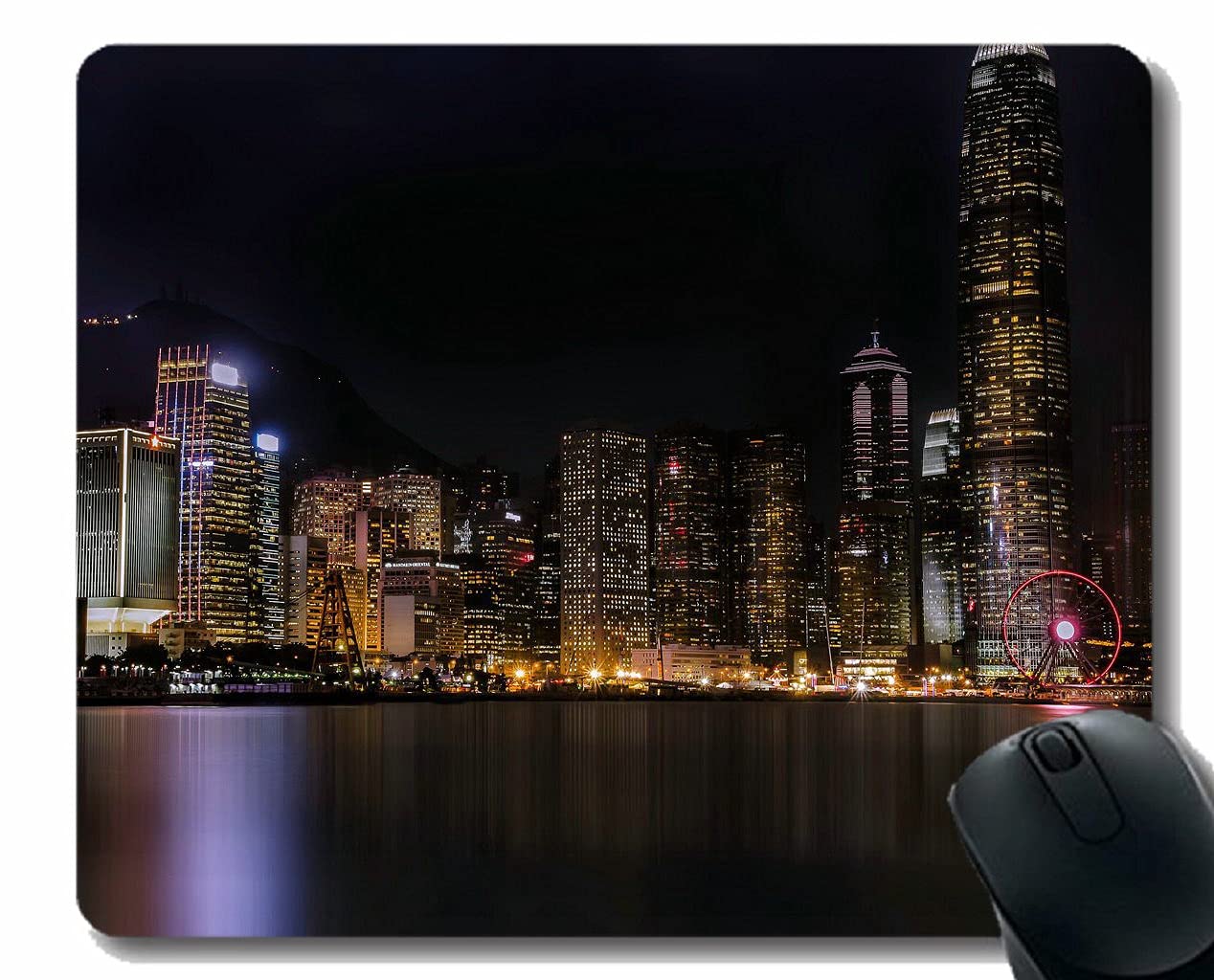 YENDOSTEEN Mouse Pads,City Buildings Aerial View Gaming Mousepad A142