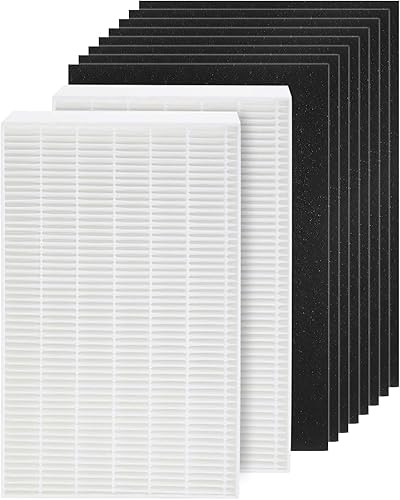 Filtro HEPA HPA100 de repuesto HRF-ARVP100 para purificador de aire Honeywell serie HPA100, HPA094, HPA104, HPA105 HPA3100, HPA5100 Series, 2 HEPA R