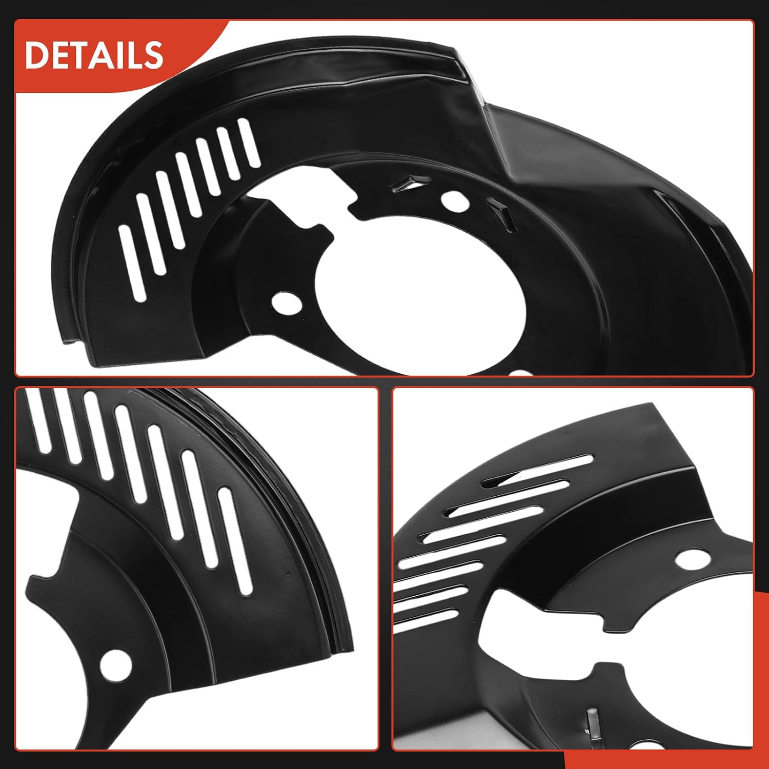 A-Premium Front Passenger Side Brake Dust Shield Compatible with Chevrolet & GMC & Oldsmobile Models - Blazer 1997-2005, Jimmy 1998-2005, S10 1998-2004, Bravada 1997-2001, Sonoma 1998-2004